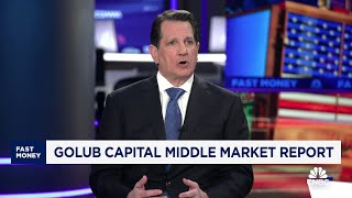 Golub Capital CEO on what latest report signals about middle market companies [upl. by Jaban]