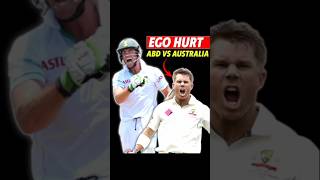 EGO HURT ABD VS AUSTRALIA cricket shorts [upl. by Costa]