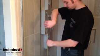 How to Install Vertical Shower Door Seal [upl. by Lindsley]