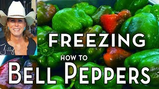 How to Freeze Bell Peppers Without Blanching [upl. by Lihas121]