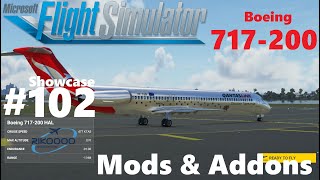 Boeing 717200  Showcase 102  Mods amp Addons for Microsoft Flight Simulator 2020 4K  FSX Convert [upl. by Assenna10]