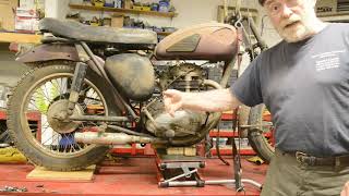 1959 BSA C15T Copy  Part One [upl. by Wyatan404]