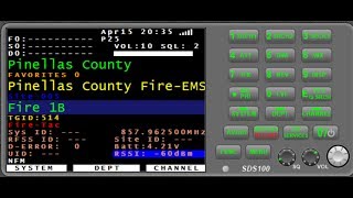 LIVE Scanner Florida Pinellas County Police Fire and EMS and Pasco Dispatch Fire [upl. by Faith245]