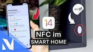 NFC Tags mit iOS 14 nutzen  Was ist das NFC Tags im Smart Home Alltag  NilsHendrik Welk [upl. by Noraha]