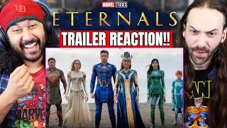 ETERNALS TRAILER REACTION Marvel Studios Official Teaser  Breakdown [upl. by Eirok]