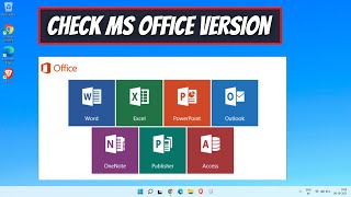 How To Check Microsoft Office Version  How To Check Microsoft Word Version [upl. by Ashraf687]