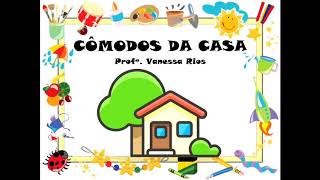 Geografia  Cômodos da casa  1° Ano Ensino Fundamental [upl. by Nicolella958]