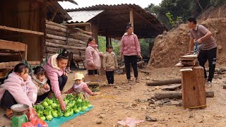 Renovate a wooden house harvest radishes to sell at the market and have duck meat for lunch [upl. by Aniez]