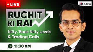 Live Trading Today  NIFTY amp BANK NIFTY 27May2024  Ruchit ki Rai [upl. by Pinkham]