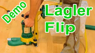 Lagler Flip Edger for Wood Floor Sanding  Explained by Marc Schulz [upl. by Kennett]