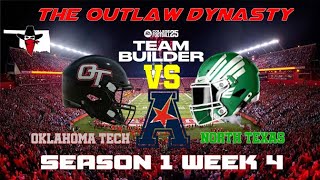 The Outlaw Dynasty  S1 W4  EA CFB 25 Teambuilder Dynasty [upl. by Asirrom761]