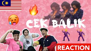 Hullera  Cek Balik Official Lyric Video  MALAYSIAN REACTION [upl. by Oregolac]