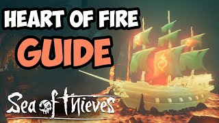 Sea of Thieves Tall Tale Heart of Fire Full Guide  Ashen curse  All journals [upl. by Charie]