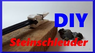 Steinschleuder selber Bauen  DIY 4 [upl. by Eppesiug309]