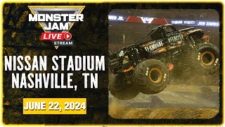 Monster Jam Nashville TN Full Event  June 22 2024  Stadium Championship Series [upl. by Chiang]