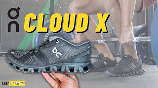 On Cloud X Training Shoe Review  Can You Lift In These [upl. by Atiekal]