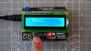 Arduino LCD Shield  Coding Menus the Easy Way [upl. by Sille]