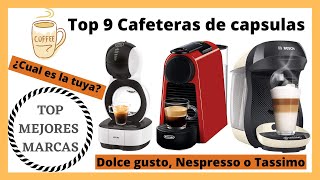 ☕Top 9 cafeteras de capsulas Dolce gusto Nespresso o Tassimo Cual elegir en 2021 [upl. by Donoghue]