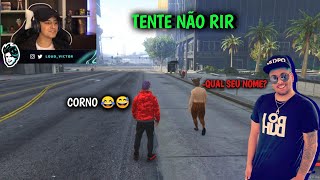 LOUD CORINGA E PIUZINHO FAZENDO A MAIOR ZOEIRA NO GTA RP 😂 [upl. by Trahurn]