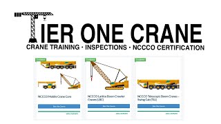 NCCCO ONLINE WRITTEN TEST PREP COURSES [upl. by Ibba]