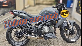 Benelli TNT 250 Suara Lebah [upl. by Annayak520]