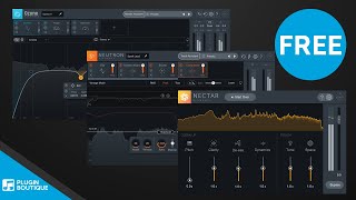 3 Free Plugins  iZotope Ozone Neutron Nectar Elements  Your Choice [upl. by Marvella]