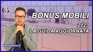 Bonus mobili 2023 come funziona la guida aggiornata dell’Agenzia delle Entrate [upl. by Manville]