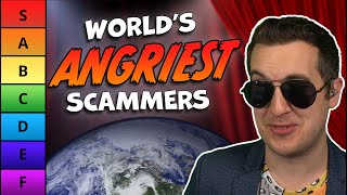 Ranking The Worlds Angriest Scammers  1010 Rage [upl. by Nereen]