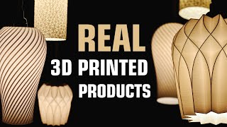 Awesome 3D Printed Lamp Shades With Fusion 360 [upl. by Maddeu]