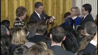 President Reagans Farewell Remarks to White House Staff on January 18 1989 [upl. by Isaak]