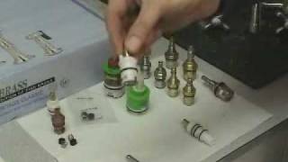 Kingston Brass how to replace washerless Cartridge [upl. by Borreri198]