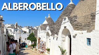 ALBEROBELLO  ITALY  PUGLIA  WALKING TOUR  TRULLI  ITALYA [upl. by Nesrac170]