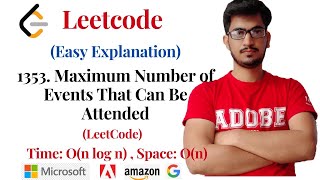 1353 Maximum Number of Events That Can Be Attended LeetCode Solution [upl. by Kela]