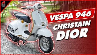 VESPA 946  VERSION CHRISTAIN DIOR  Tony Scooter Show [upl. by Adiehsar507]