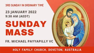 Sunday Mass  23 JANUARY 930 AM AEDT  Holy Family Church Doveton [upl. by Luben886]