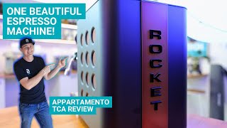 Rocket Espresso APPARTAMENTO TCA Home Coffee Machine Full Review [upl. by Safier]