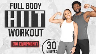 30 Minute Bodyweight HIIT Workout For Advanced and Beginners [upl. by Durr411]