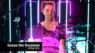 Goose the Drummer using ENTTEC EMU [upl. by Arres843]