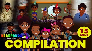 Learn Igbo Colors Bath Songs  Other Nursery Rhymes  Igbo Rhymes for Kids [upl. by Harragan]