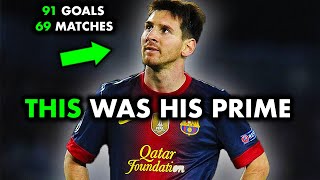 Just How Did Lionel Messi Score 91 Goals in 1 YEAR [upl. by Audra]