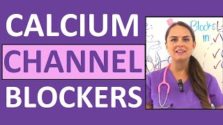 Calcium Channel Blockers Mechanism of Action Pharmacology Nursing Non Dihydropyridine [upl. by Eldreda964]