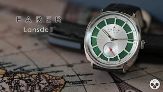 Farer Lansdell manual wind watch unboxing [upl. by Thea]