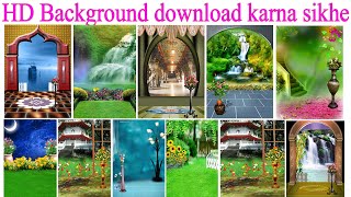 Hd backgrounds kaise download kare  computer se HD background kaise download karte hai [upl. by Ysied605]