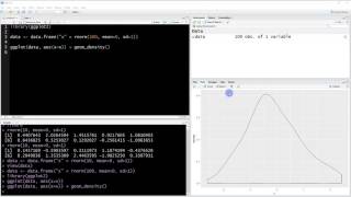 R Tutorial  014  How to create density plots with ggplot2 [upl. by Mahmud]