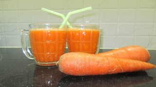 HOW TO MAKE CARROT JUICE [upl. by Seyer]