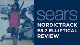 NordicTrack E87 Elliptical Review [upl. by Esten]