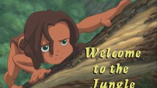 Welcome To The Jungle Disneys Tarzan Game Walkthrough 1 [upl. by Neelak]