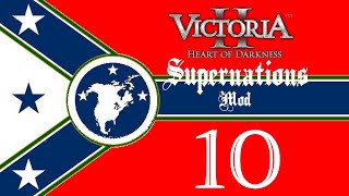 Victoria II  The Supernations Mod v140  Rise of the Republic  Episode 10 Liberian Expansion [upl. by Ahsemed]