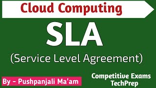 Lec  31 Overview of SLA in cloud Computing in Hindi [upl. by Schnell]