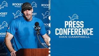 Detroit Lions vs Baltimore Ravens  Dan Campbell postgame press conference [upl. by Jennine313]